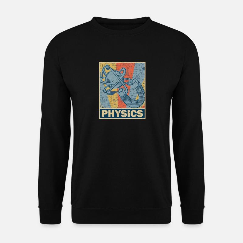 physics - Unisex Sweatshirt - black