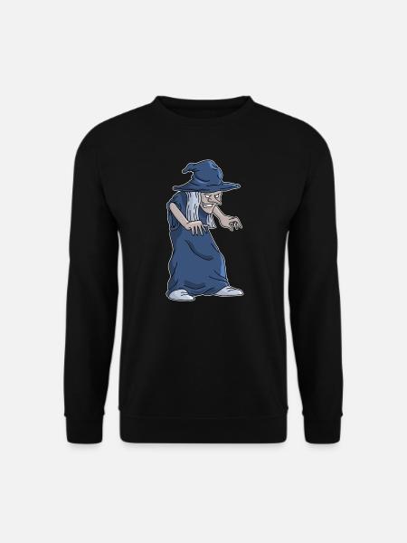 Sorcière Balai Drôles sorcières Fun Halloween Cadeau - Sweat-shirt Unisexe - noir