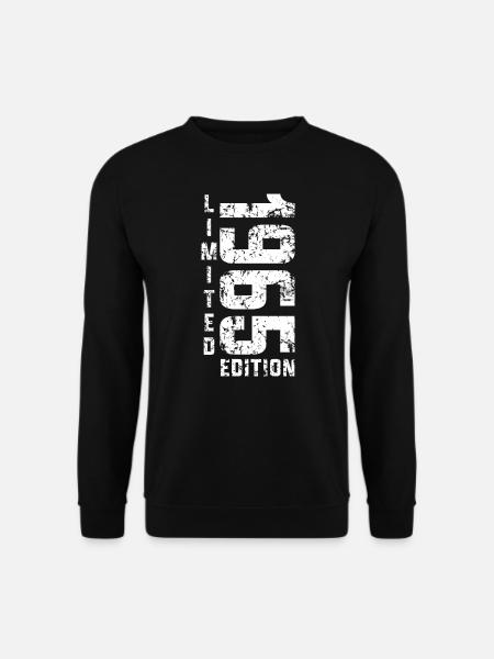 Limited Edition 1965 Retro Geburtsjahr - Unisex Pullover - Schwarz