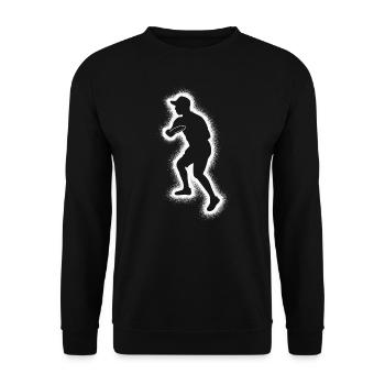 Disc Golf Disc Golf Players Kids Men Disc Golf - Unisex Sweatshirt - black - Front - Alina (178cm) & Michal (187cm)