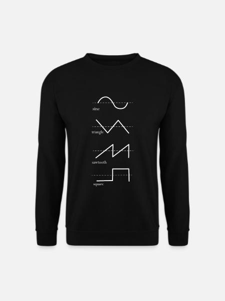 Synthesizer Electronic Music Producer - Unisex Sweatshirt - black