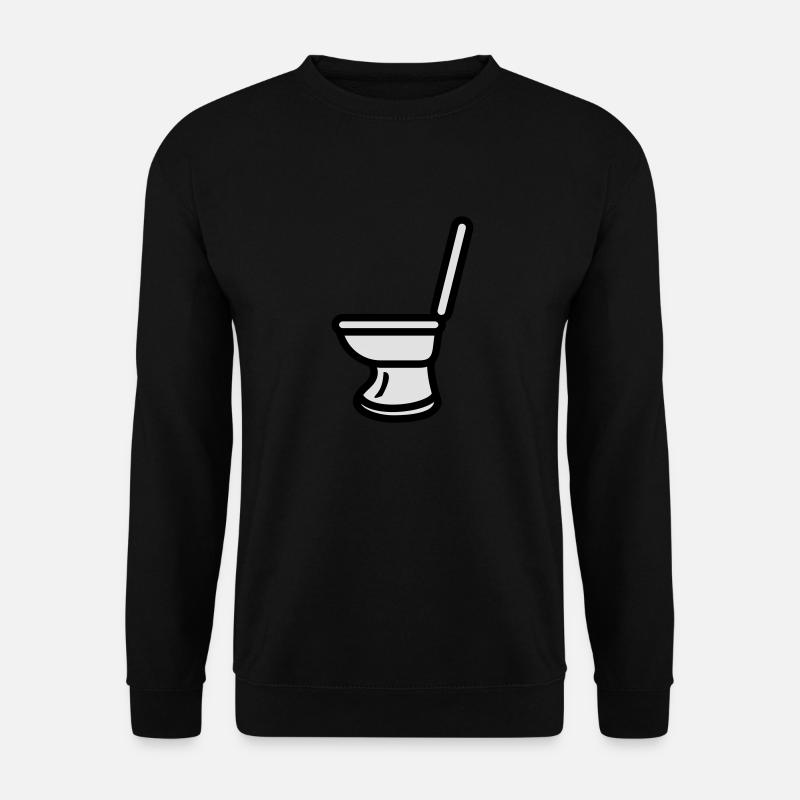 wc - Unisex Pullover - Schwarz