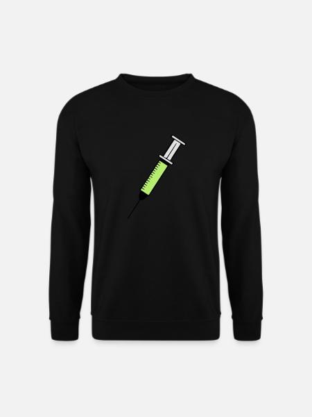syringe - Unisex Sweatshirt - black
