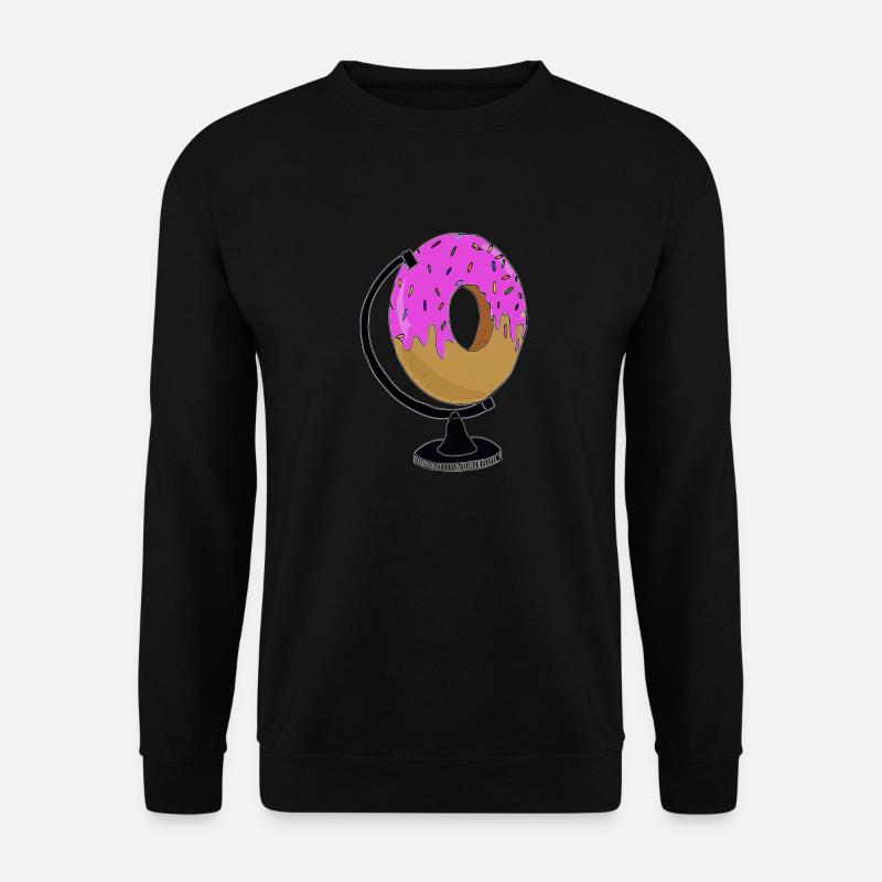 Donutworld - Unisex Pullover - Schwarz