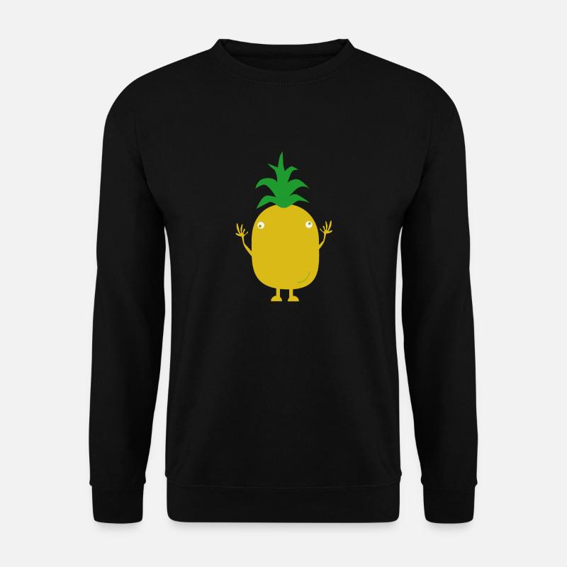 ananas - Unisex Pullover - Schwarz