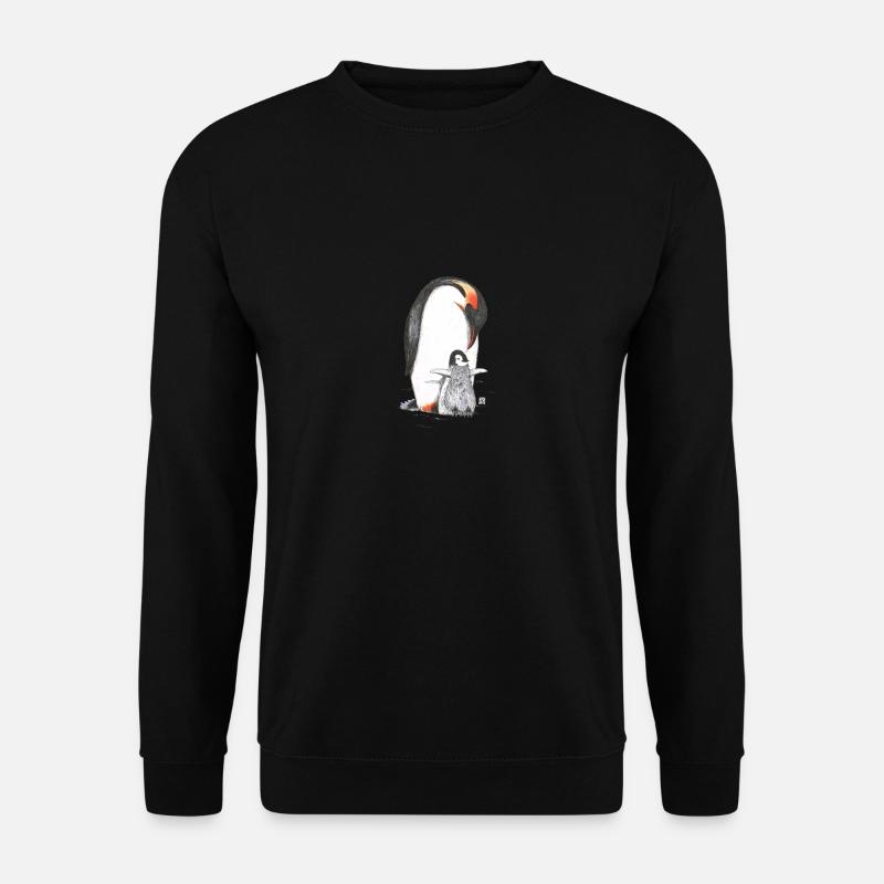Pinguin - Unisex Pullover - Schwarz