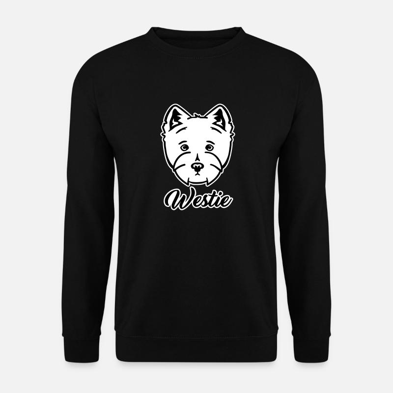 Westie - Unisex Sweatshirt - black