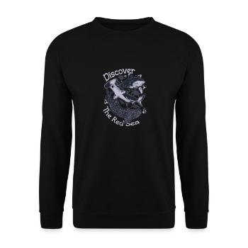 Le meilleur de la mer Rouge - Sweat-shirt Unisexe - noir - Devant - Alina (178cm) & Michal (187cm)