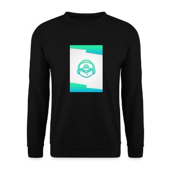 Carte autographe AdK V1 Bleu - Sweat-shirt Unisexe - noir - Devant - Alina (178cm) & Michal (187cm)