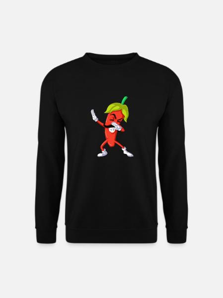 Pfeffer dabbing - Unisex Pullover - Schwarz