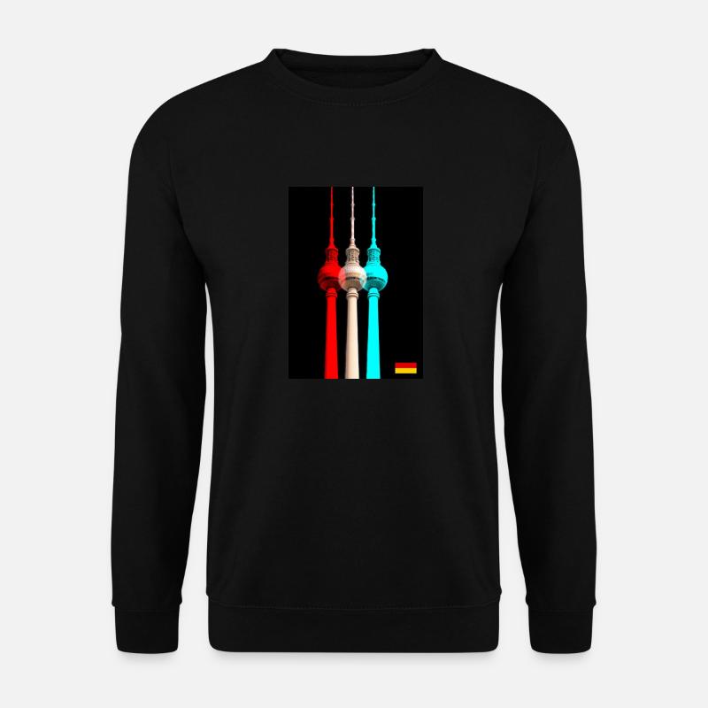 Berlin TV Tower - Unisex Sweatshirt - black