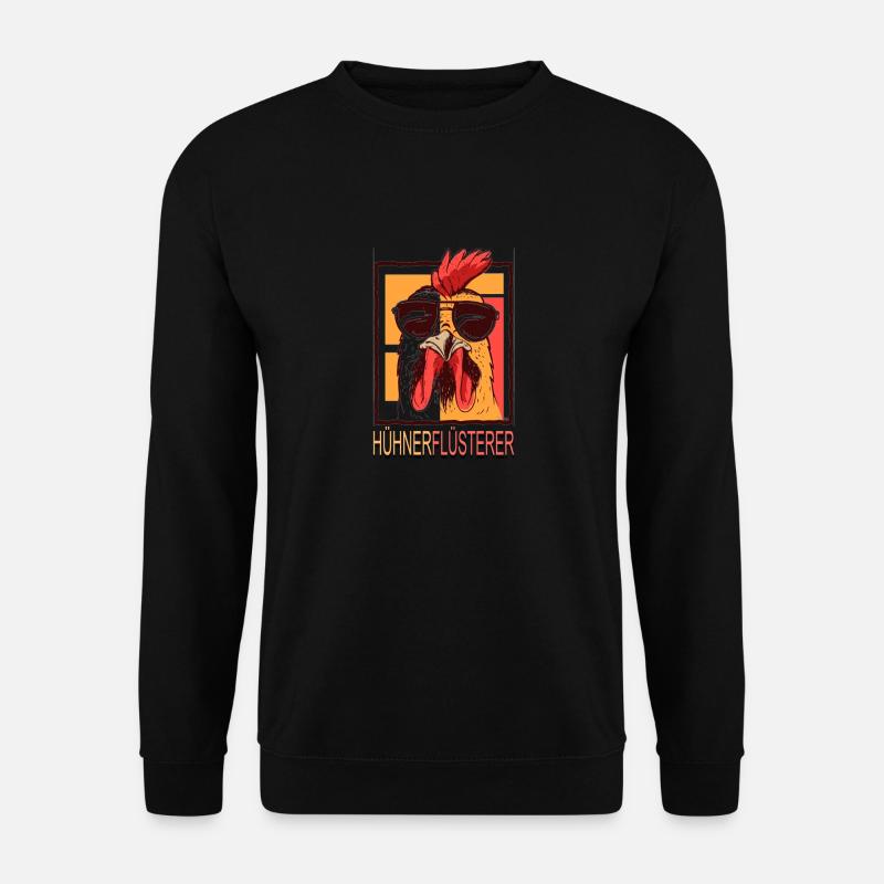 Hühnerflüsterer - Unisex Pullover - Schwarz