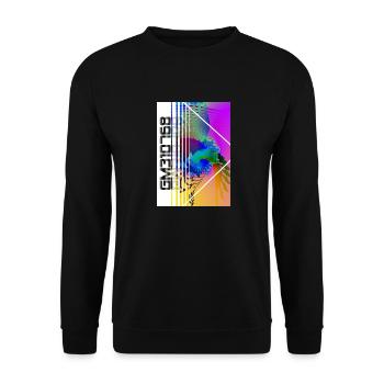JerseyGM310768 arte3b - Unisex Sweatshirt - black - Front - Alina (178cm) & Michal (187cm)