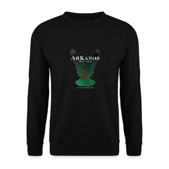 ArKanos Opus Underworld - Unisex Sweatshirt - black - Front - Alina (178cm) & Michal (187cm)