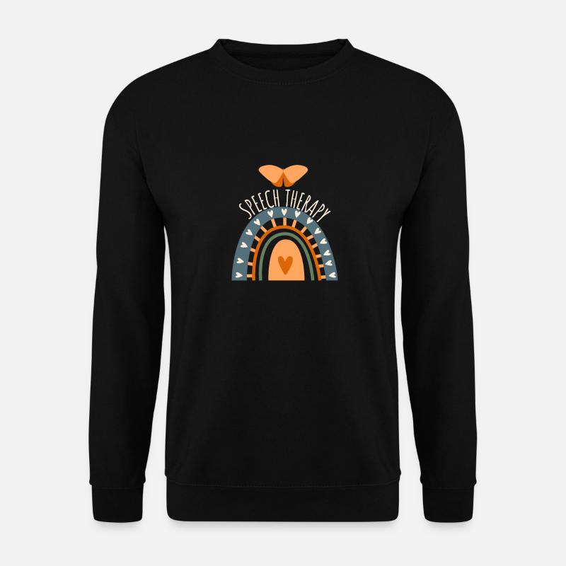 Logopädie - Unisex Pullover - Schwarz