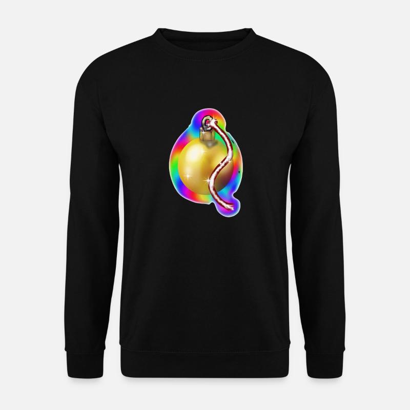 boule de Noël - Sweat-shirt Unisexe - noir