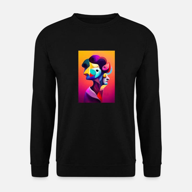 Venezianischer Karneval - Unisex Pullover - Schwarz