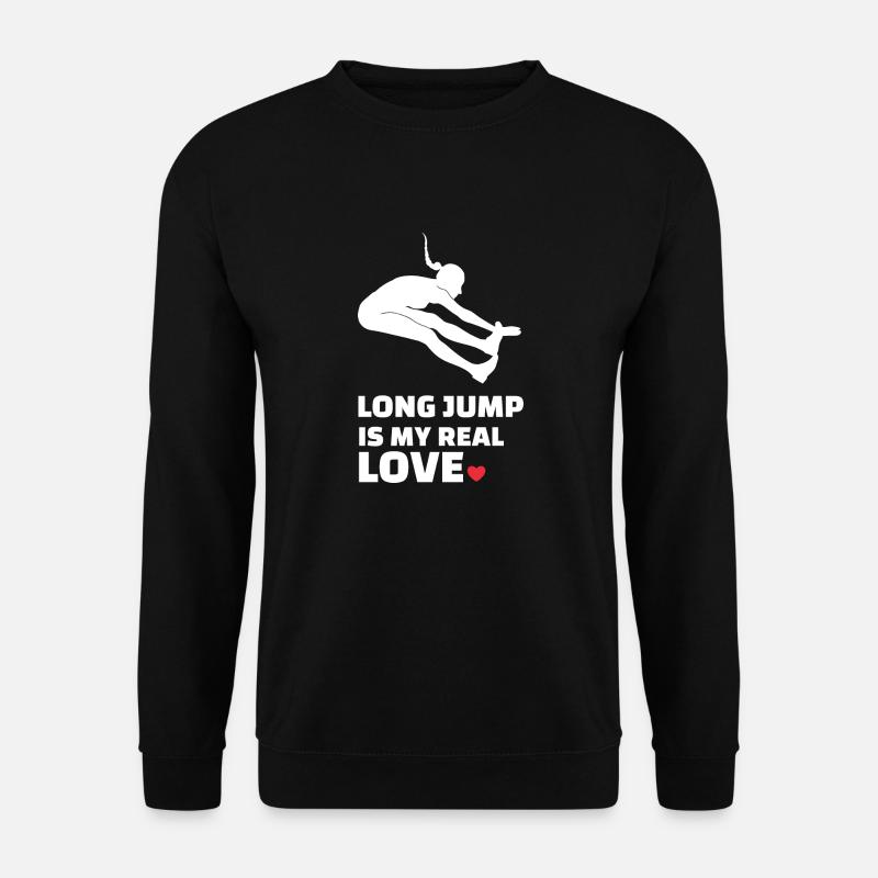 Ich Liebe Weitsprung - Unisex Pullover - Schwarz