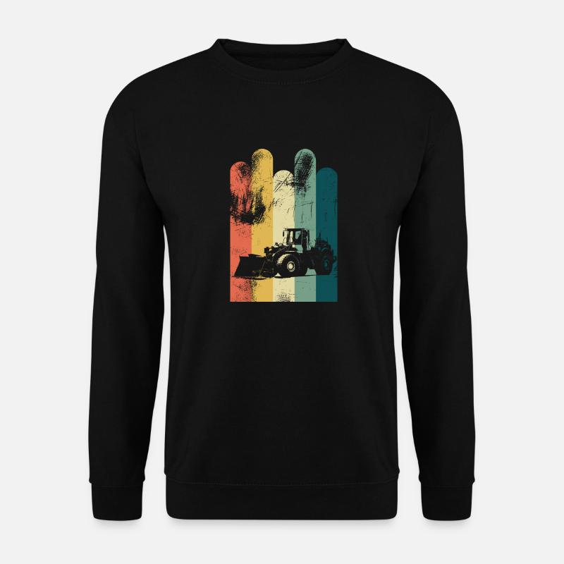 Wheel bearing excavator - Unisex Sweatshirt - black