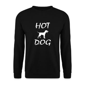 Dancing Dance Music - Unisex Pullover - Schwarz - Vorne - Alina (178cm) & Michal (187cm)