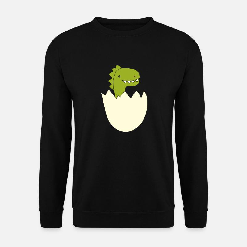 dino baby - Unisex Pullover - Schwarz