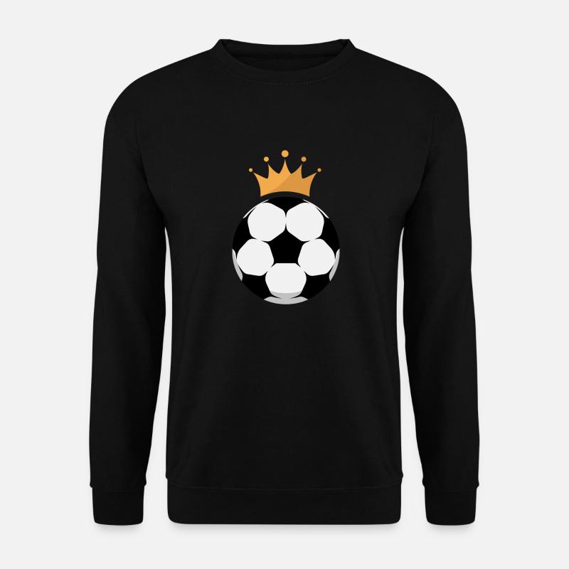 Fussball König Logo - Unisex Pullover - Schwarz