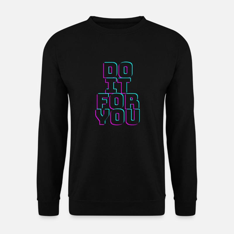 DOITFORYOU - Unisex Pullover - Schwarz