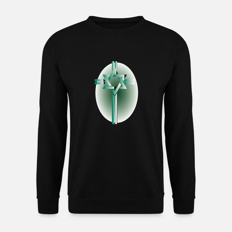 messianische Juden 2 - Unisex Pullover - Schwarz