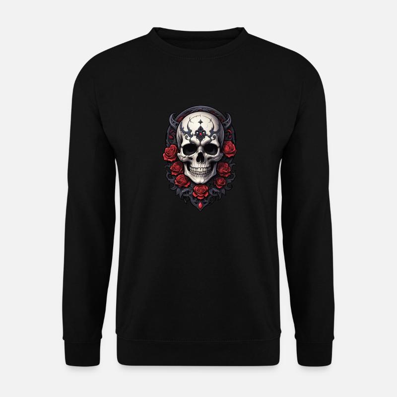 Skull - Unisex Sweatshirt - black