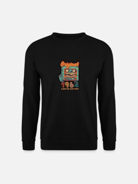 Limited Edition Cassette Birthday Original 1964 - Unisex Sweatshirt - black