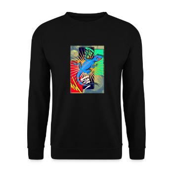 Salamander - Unisex Pullover - Schwarz - Vorne - Alina (178cm) & Michal (187cm)
