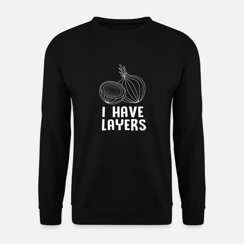 Zwiebel - Unisex Pullover - Schwarz