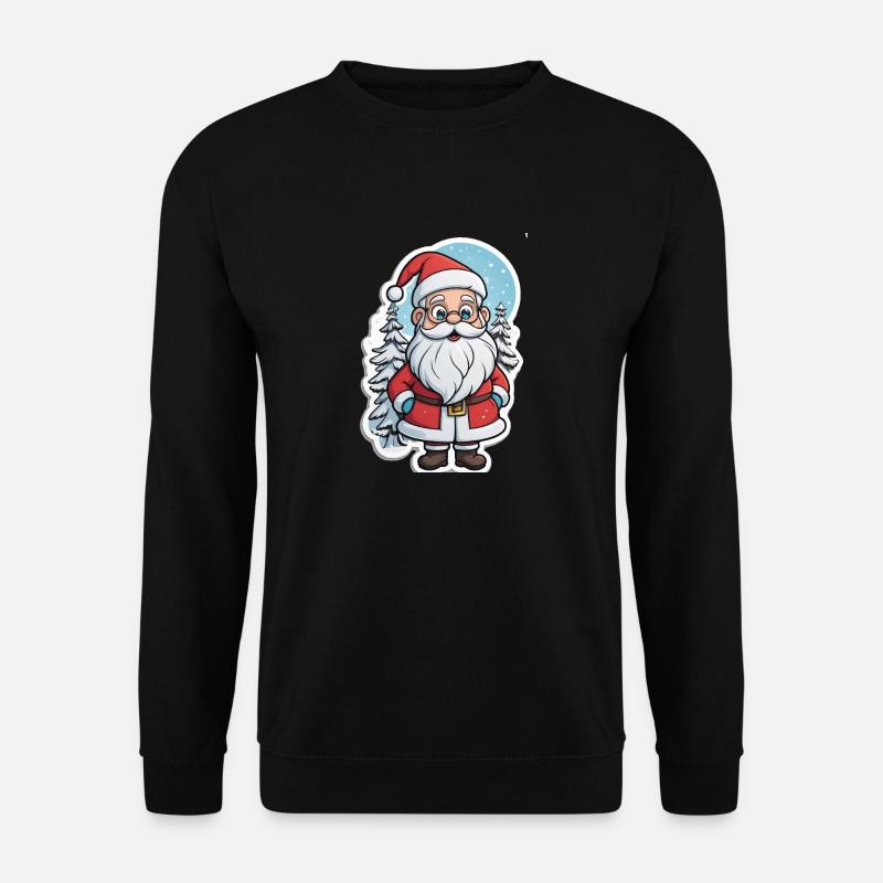 Weihnachtsmann - Unisex Pullover - Schwarz
