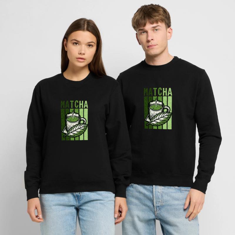 Matchastyle Rétro Sweat-shirt Unisexe