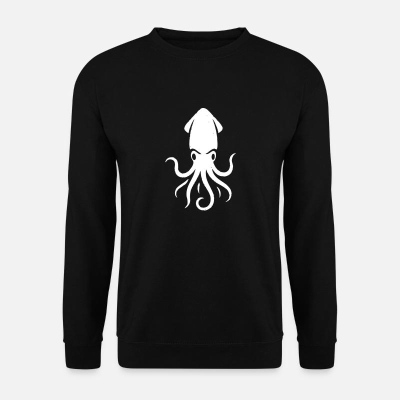 Tintenfisch - Unisex Pullover - Schwarz