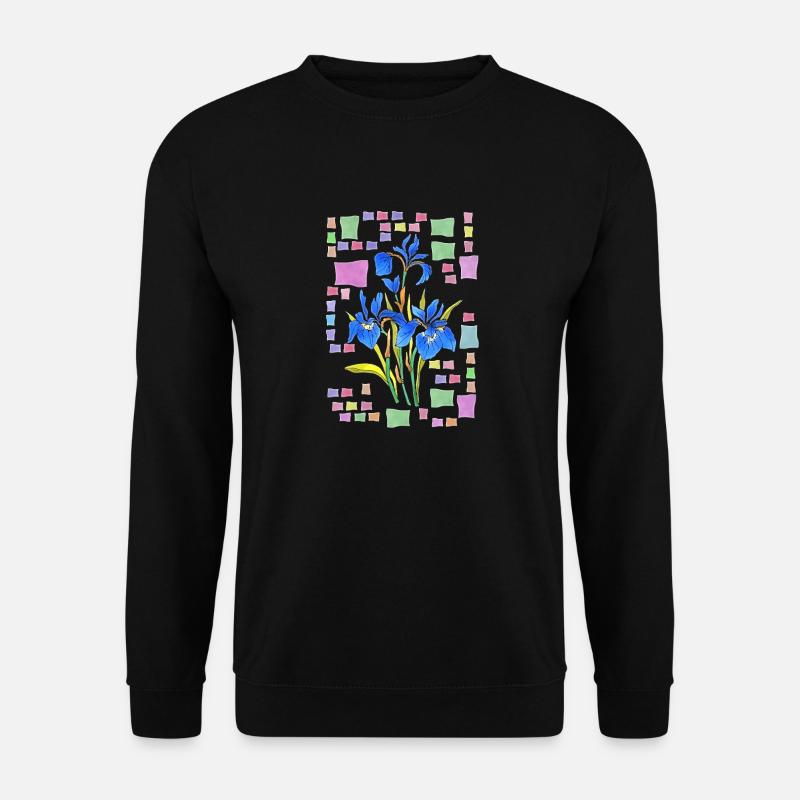 Flowers - Unisex Sweatshirt - black