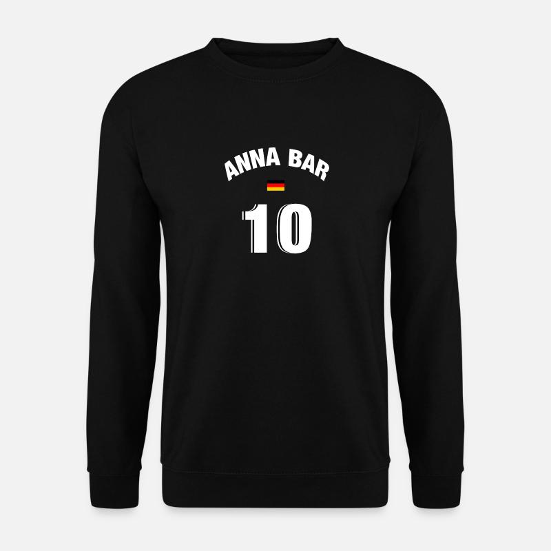 Ann Bar Team Deutschland - Unisex Pullover - Schwarz