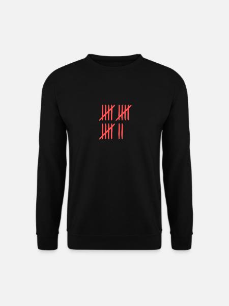 Tally sheet 17 years old - Unisex Sweatshirt - black