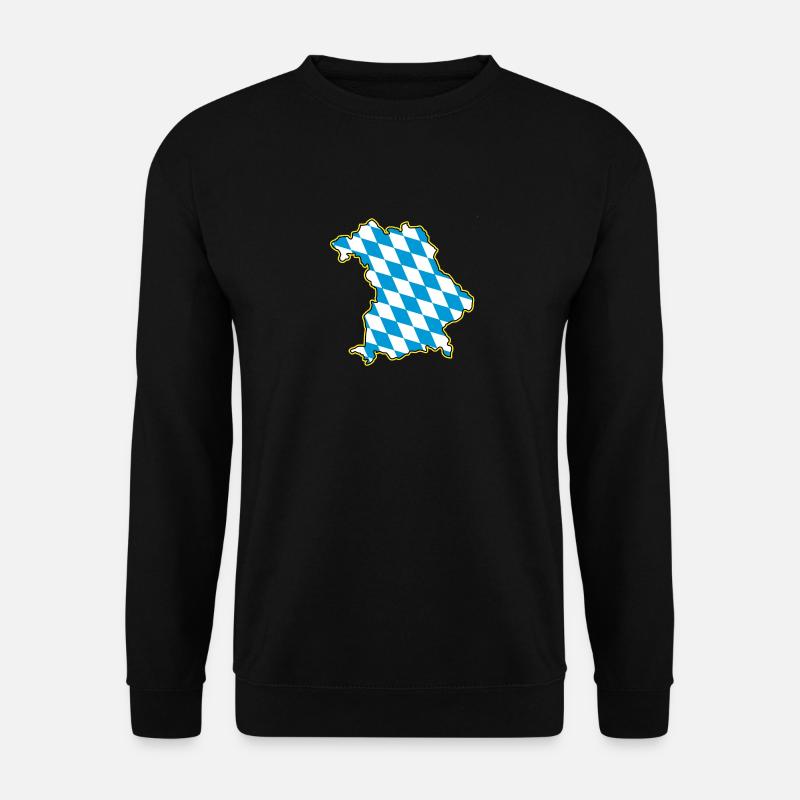Du Land der Bayern - Unsere Heimat, unser Stolz - Unisex Pullover - Schwarz