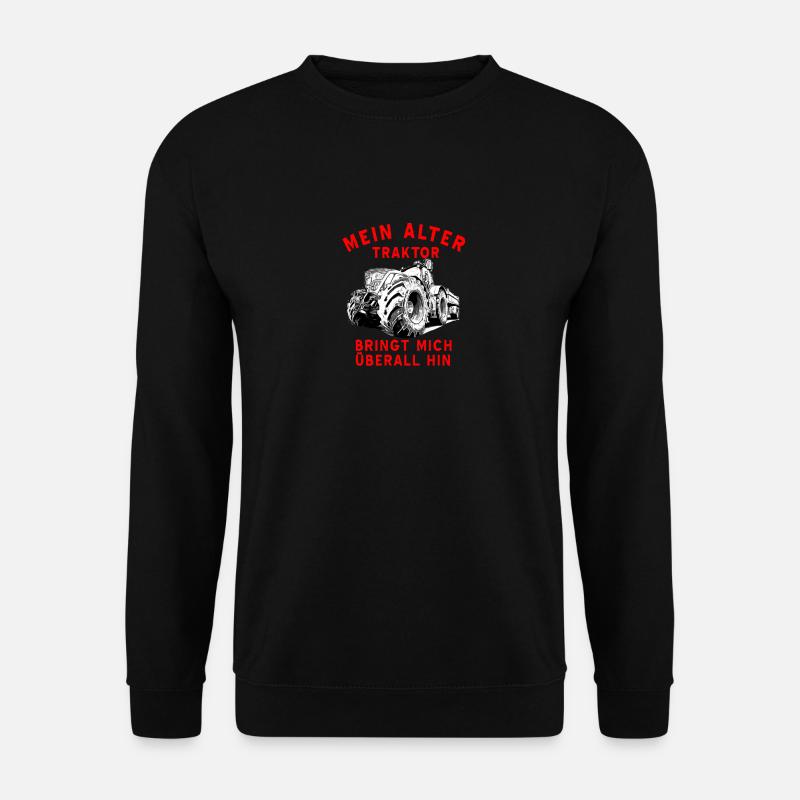 Traktor - Unisex Pullover - Schwarz