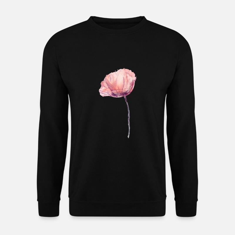 flower - Unisex Sweatshirt - black
