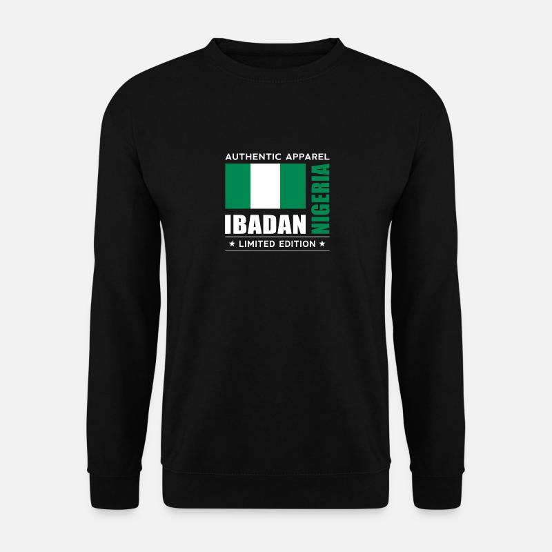 Ibadan - Sweat-shirt Unisexe - noir