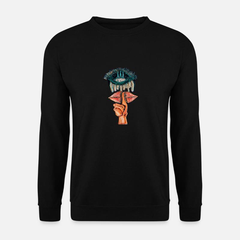Awen - Unisex Pullover - Schwarz