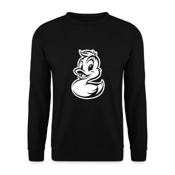Canards - Sweat-shirt Unisexe - noir - Devant - Alina (178cm) & Michal (187cm)