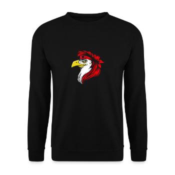 Albanie - Sweat-shirt Unisexe - noir - Devant - Alina (178cm) & Michal (187cm)