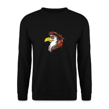 Basque Country - Unisex Sweatshirt - black - Front - Alina (178cm) & Michal (187cm)
