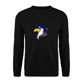 Bosnien und Herzegowina - Unisex Pullover - Schwarz - Vorne - Alina (178cm) & Michal (187cm)
