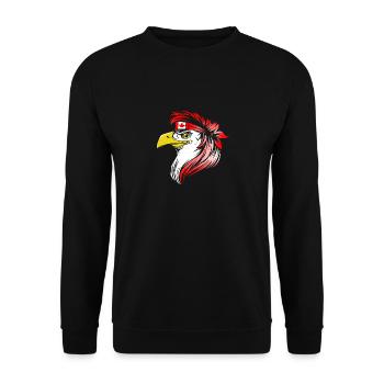 Canada - Sweat-shirt Unisexe - noir - Devant - Alina (178cm) & Michal (187cm)