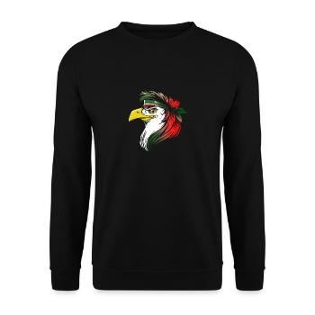 Tschetschenien - Unisex Pullover - Schwarz - Vorne - Alina (178cm) & Michal (187cm)