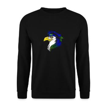 Christmas Island - Unisex Sweatshirt - black - Front - Alina (178cm) & Michal (187cm)